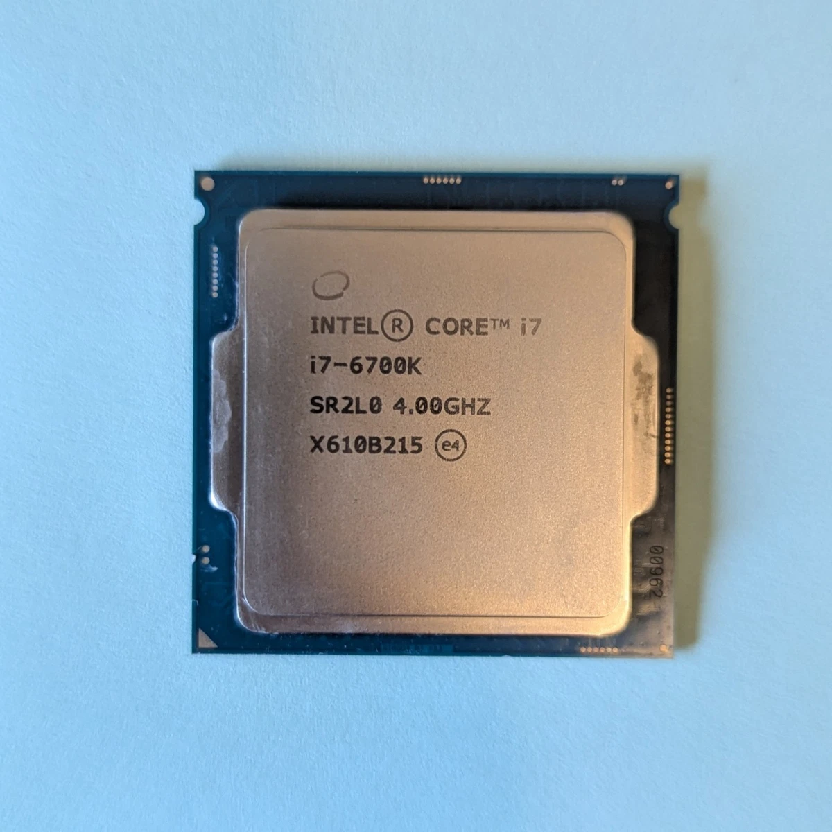 Intel Core i7-6700K Processor Model Computer Processors (CPUs) for