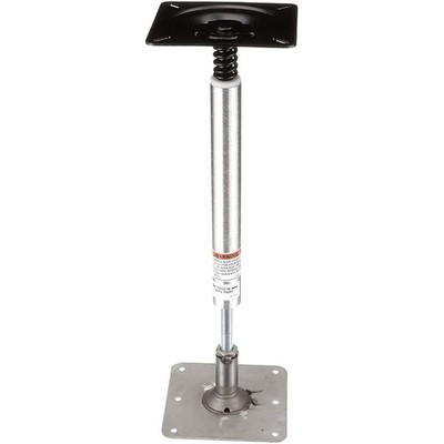 Attwood Pedestal Kit 13'' Post 7'' x 7'' Stainless Steel Base Plate Threaded ATTWOO