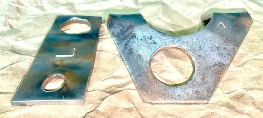 Chevy 396.402.427.454 1968-70 ganchos de elevación del motor gm original #3994055 V, L Foto 3 de 3