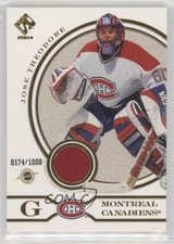 2003-04 Pacific Private Stock Reserve 174/1000 Jose Theodore #174 0f6