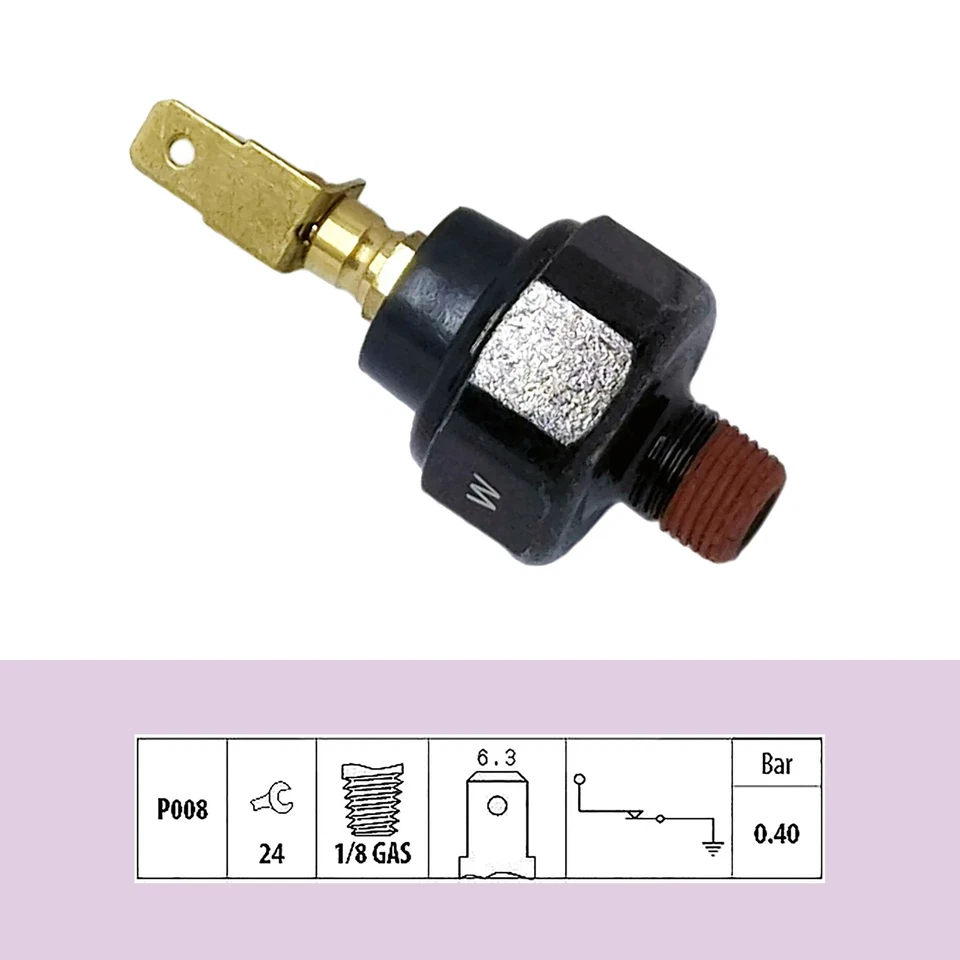 Interruptor de presión de aceite para Hyundai ACCENT EXCEL GETZ ELANTRA ILOAD IMAX Y MÁS Foto 2 de 4