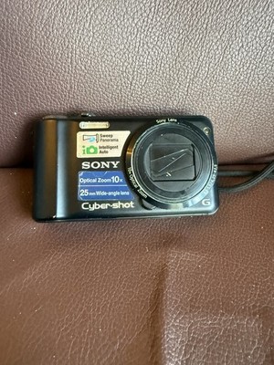Sony Cyber-shot DSC-H55 Compact Digital Camera 14.1MP 10x 3in Steady no charger 