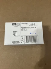 HUBBELL UNENCO 211-1 120VAC OCCUPANCY SENSOR POWER PACK, 20A BALLAST
