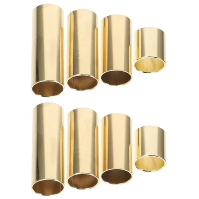 8 Pcs Accessoires Guitare Glissement Du Doigt De L'instrument Slide Acoustique - Photo 1/4
