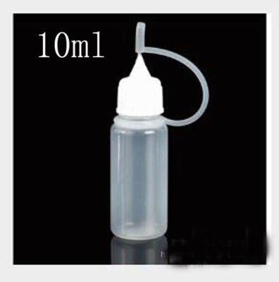 10x 10ml Needle Tip Dropper Bottles E Vape - Glue - Oil Precision Tip  Filler