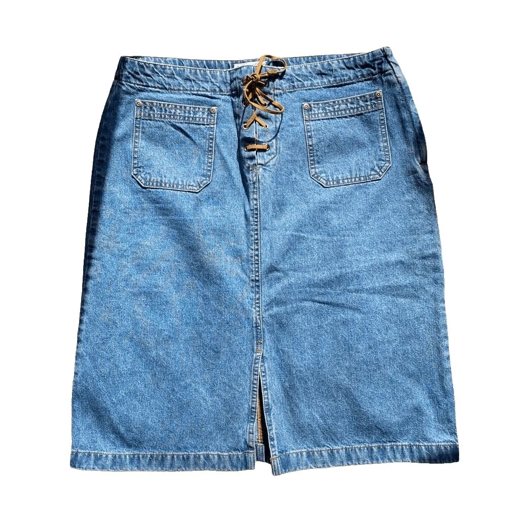 Faldas Lápiz y recto Covington algodón para mujeres