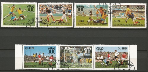 FOOTBALL Argentine 1978  S.TOMÉ E PRINCIPE  un lot de timbres oblitérés /T235 - Photo 1/1