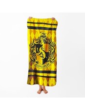 Harry Potter Toalla  Microfibra Hufflepuff Exclusiva REINO de juguetes