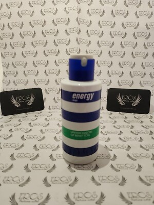 ENERGY BY BENETTON FOR MEN 3.3OZ EAU DE TOILETTE TESTER