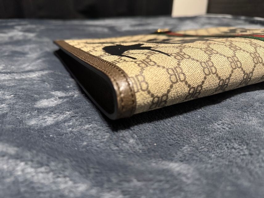 GUCCI x BALENCIAGA The Hacker Graffiti Laptop Pouch Corning