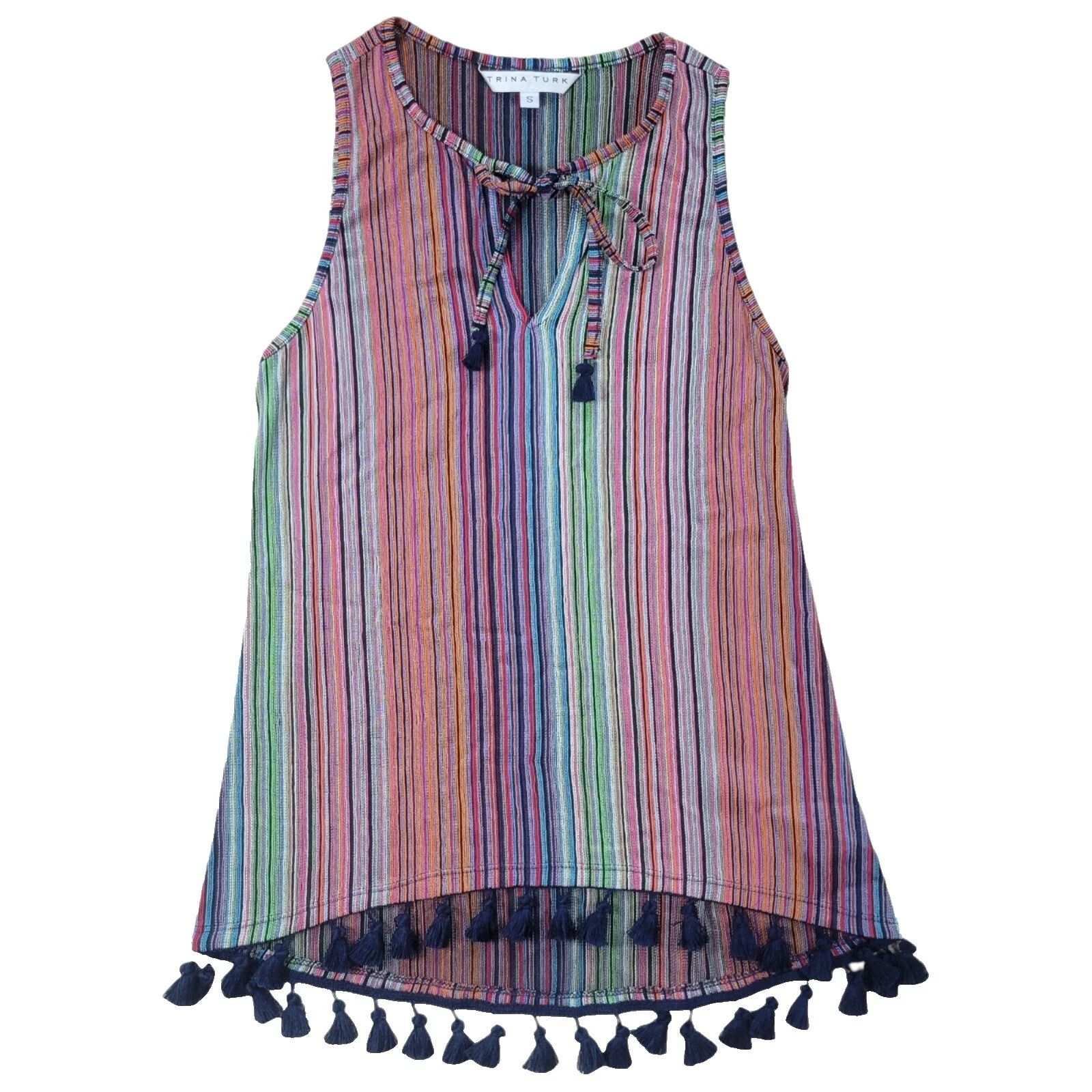 Camisetas sin mangas para mujer Trina Turk a rayas