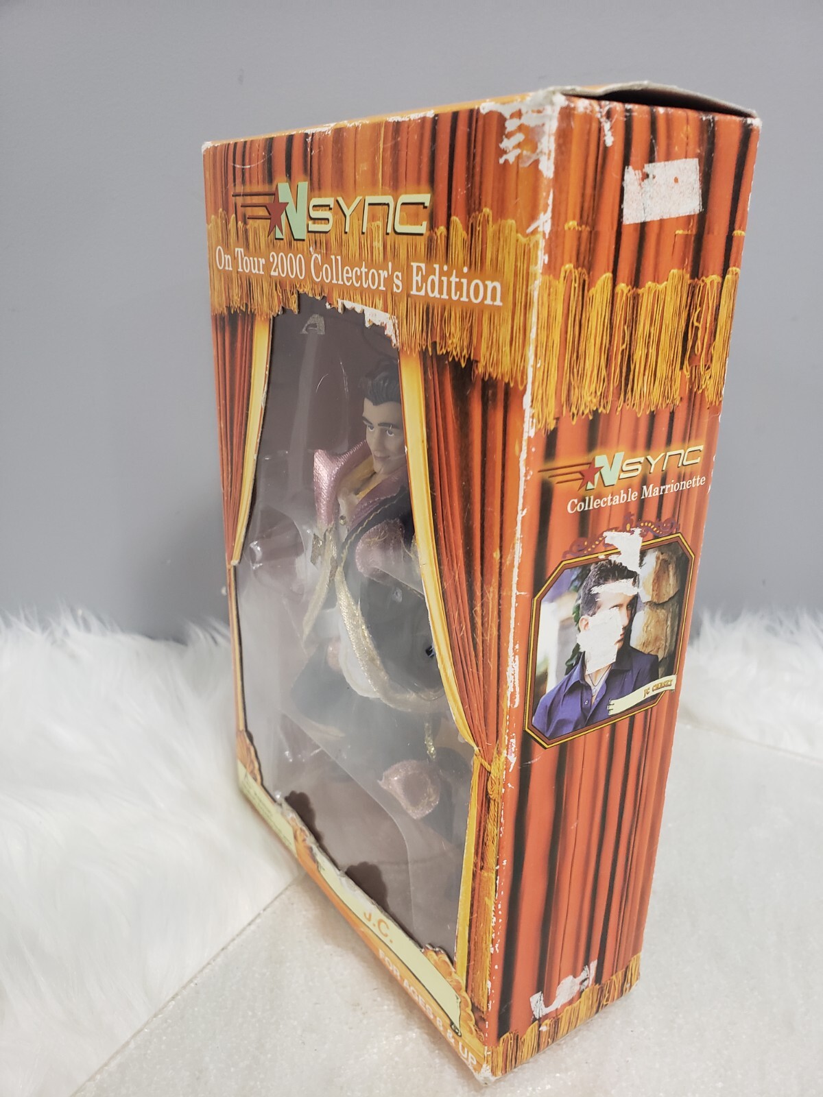 NEW BOX SHOWS WEAR J.C. 2000 NSYNC Collectible Doll On Tour