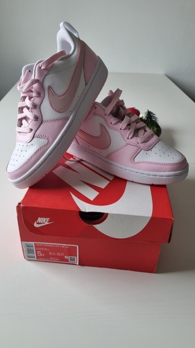 Nike Schuhe Court Borough Sneaker Schuhe 37,5 Pink Rosa Glitzer, Neu