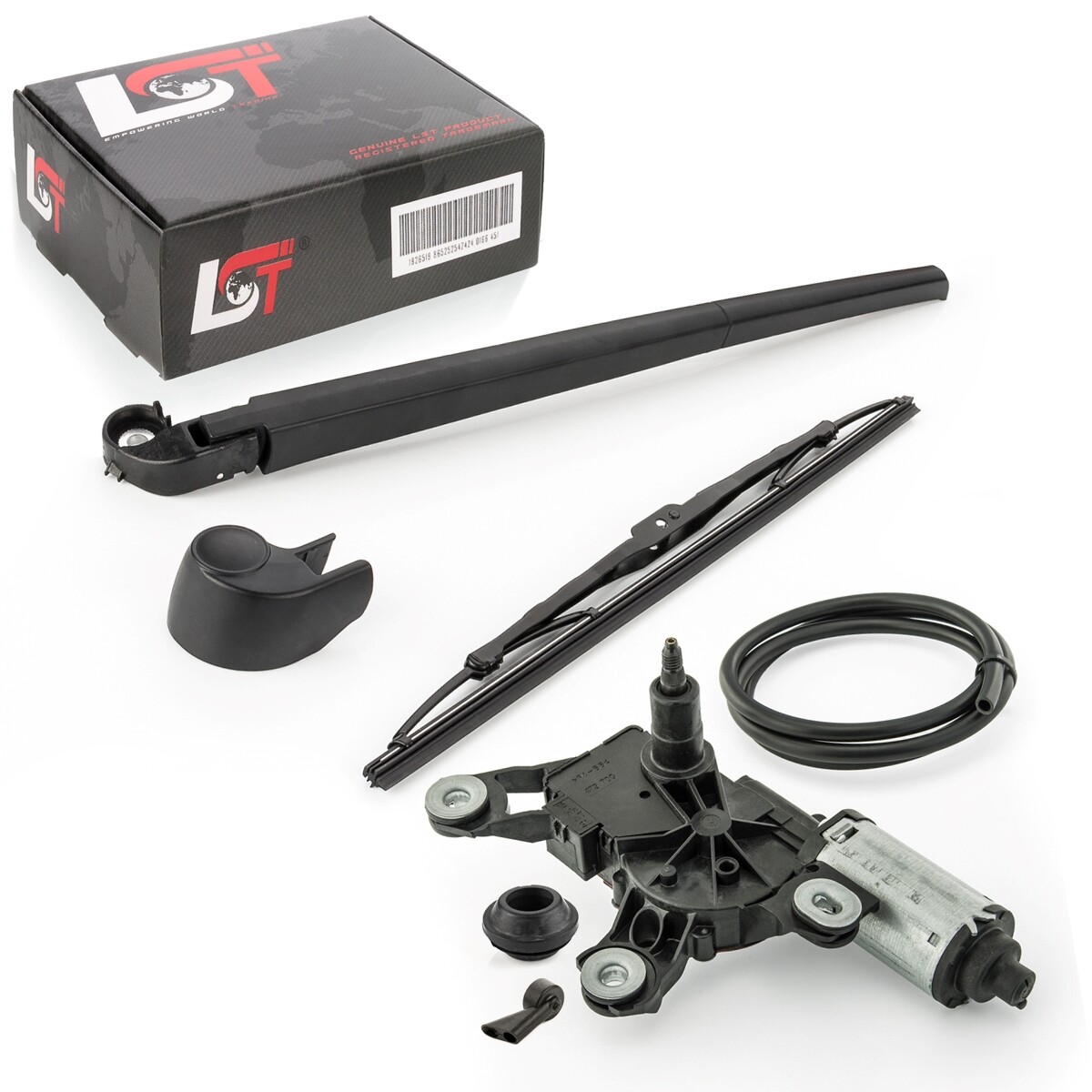 Rear Wiper Motor Wiper Seal Set Motor Nozzle for Audi A3 8P