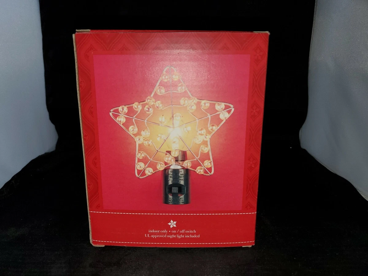 Target Star Christmas Night Light eBay