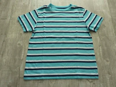 Old Navy Jungenkleidung modernes T-Shirt 128 blau gestreift - Bild 1 von 2