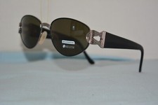 "Vintage" Riflessi by Piave Silver Black Sunglasses 57-15 Mod.1425 Col 2H 19