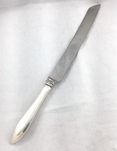 Plain Gorham Sterling Handle Wedding Cake Knife