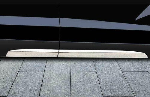 4X For Cadillac XT4 2019-24 Chrome stainless Side Door Body Guard Molding Cover - Picture 2 of 9
