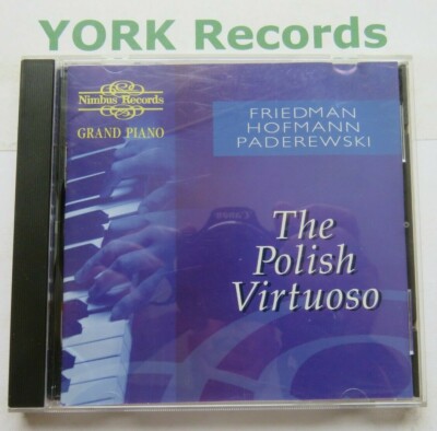 GRAND PIANO - The Polis Virtuoso FRIEDMAN / HOFMANN / PADEREWSKI - Ex CD Nimbus