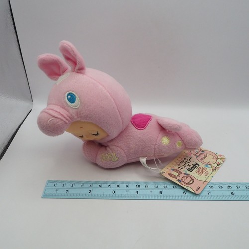 Kewpie X Rody C0505 Pink Sk Japan Plush 6" Sleeping TAG Toy Doll Rose O'Neill - Picture 2 of 10