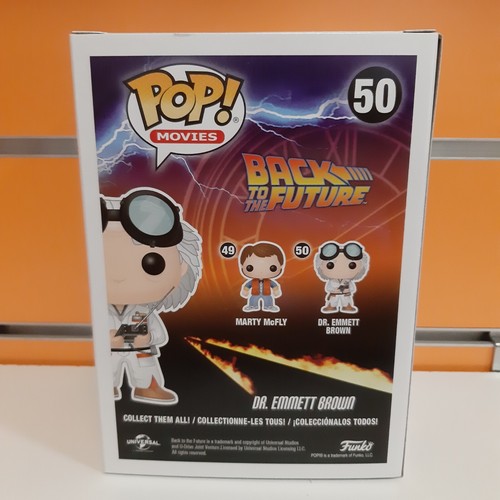Funko Pop! n. 50 Back to the Future - Dr. Emmett Brown NUOVO - Foto 2 di 2