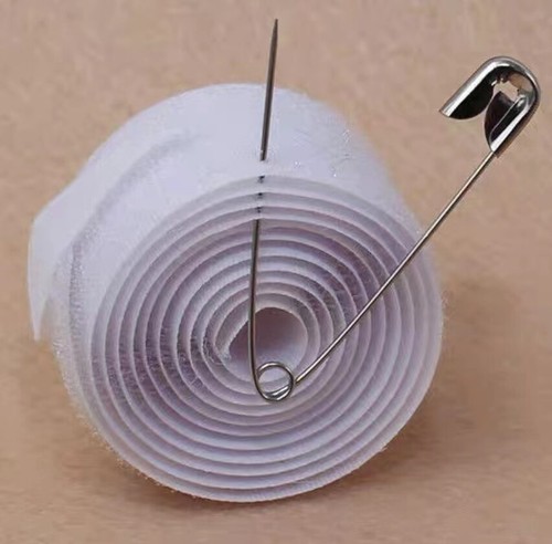 25er Pack Ammennadel 5,5 cm groß Metall versilbert Qualität - Bild 4 von 7
