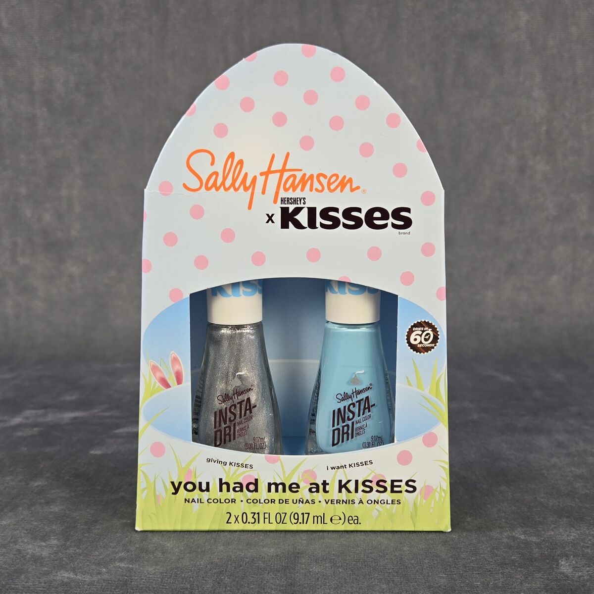 Sally Hansen x Hersheys Kisses Insta-Dri Nail Polish Set of Sally Hansen x Hersheys Kisses Insta-Dri Nail Polish Set of