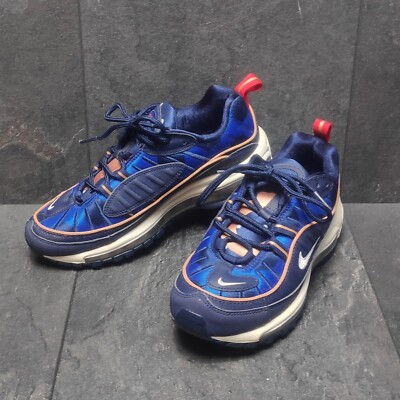 Nike Damen W Air Max 98 PRM 38 Dunkelblau Sneaker Sportschuhe