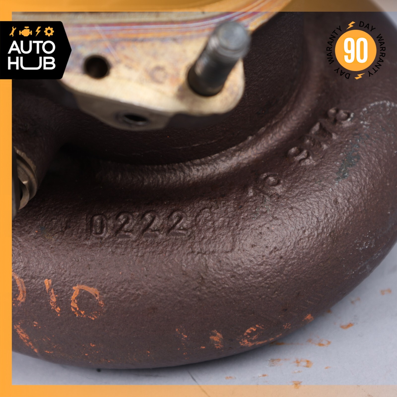 09-18 Bentley Continental GTC Turbocharger Exhaust Housing Right Side OEM 59k