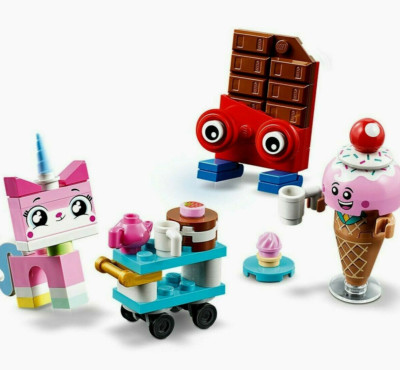 Lego Movie 2 - Wählen Sie Ihre eigene Minifigur, Unikitty, Eis & Schokoriegel