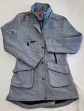 Celsius Premium Womens Gray Parka Multi Pocket Coat Pk480 Large