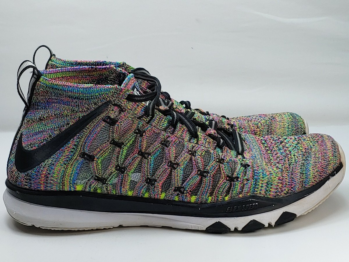 Nike Train Ultrafast Flyknit Volt 2016 843694-716 Size