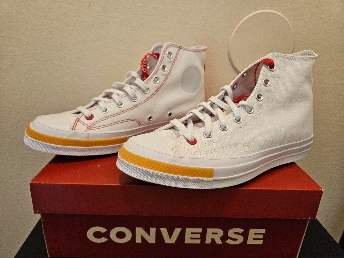 UNRELEASED Converse Chuck Taylor 70 Hi x Clot White Red Gum