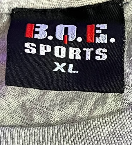 B.O.E. Sports tigers Dragon xl T shirts grey Cotton design both sides - Picture 5 of 6