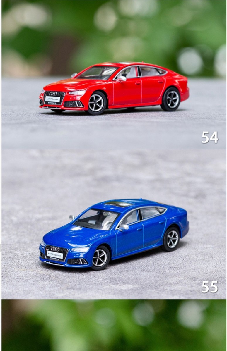 GCD 1/64 RS7 Sportback C7 Alloy Model Car Ornaments Toys | eBay