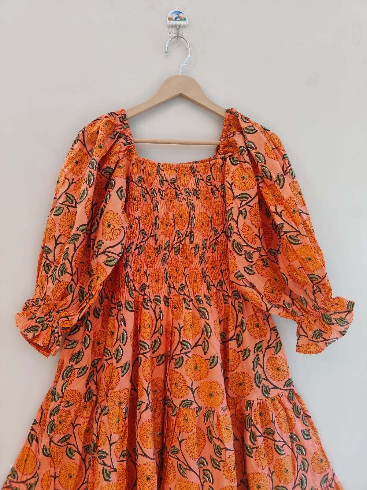 Handmade Cotton Dress | Boho Summer Dress | Lightweight Casual Outfit for Women