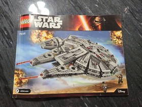 100% Complete LEGO Star Wars 75105 Millennium Falcon w/instructions