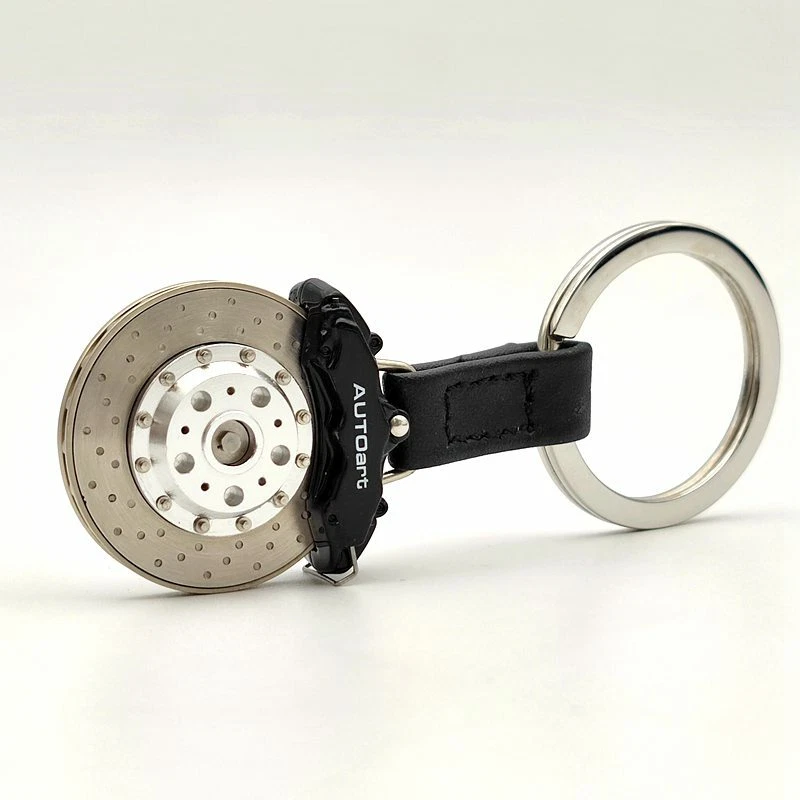 Autoart Lifestyle Keychain 1:6 Brake Disc 6 POTS Caliper/Black #40093 Diecast - Image 4 of 4