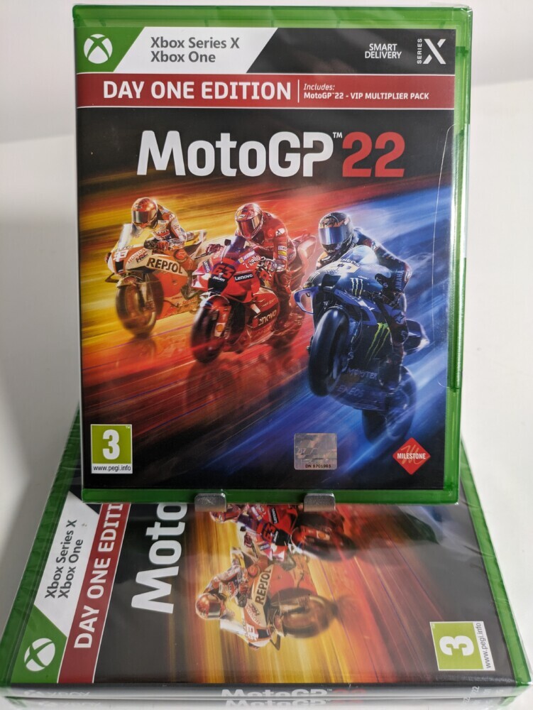 MotoGP 22 XBOX SERIES X / XBOX ONE [Inc Bonus Content] New and Sealed