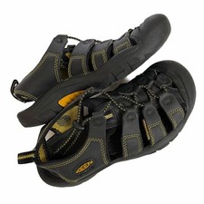 KEEN Newport H2 Washable Footwear Sandals Size 3 Black/Yellow