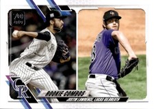 Lucas Gilbreath / Justin Lawrence 2021 Topps Update - #US141 - Colorado Rockies