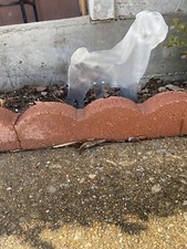 metal pug silhouette