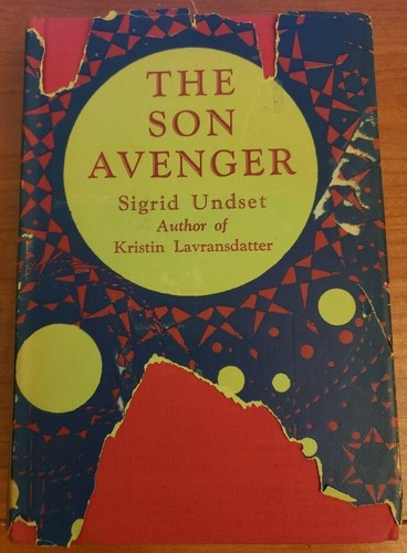 The Son Avenger Sigrid Undset 1930 Hardcover Vtg Book Dust Jacket Alfred Knopf - 第 1/11 張圖片