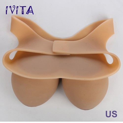 IVITA 13XL 5000g Nuevo Estilo Realista Silicona Completas Formas de Seno CD TG Drag Queen - Imagen 5 de 12