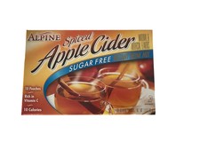 Alpine Sugar Spiced Cider Apple Flavor 10 Packets For Sale Online Ebay