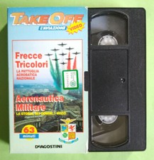 VHS Dokumentarfilm Take Off Die Luftfahrt Tricolor Pfeile Videokassette (V198)°