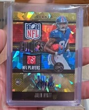 2023 Legacy Jalen Hyatt Gold NFL Sheild Tag/NFL Players Tag RPA, #10/10