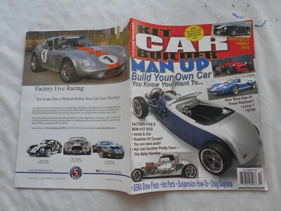KIT CAR  BUILDER Magazine-APRIL,2009