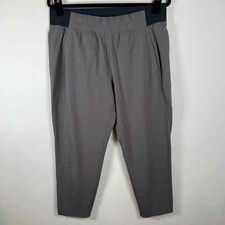 PrAna Womens Hybridizer Pants Brown Pocket Hiking Outdoor Campcore Stretch Large